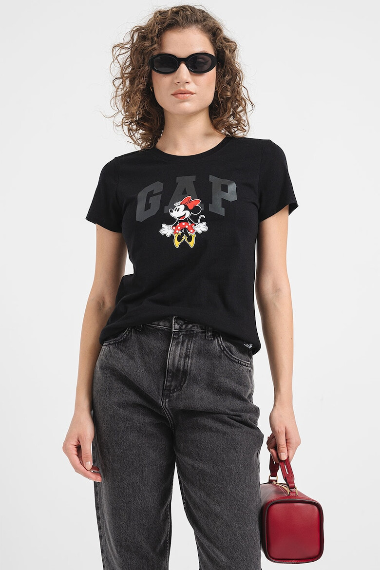 GAP Tricou din bumbac cu imprimeu Minnie Mouse - Pled.ro