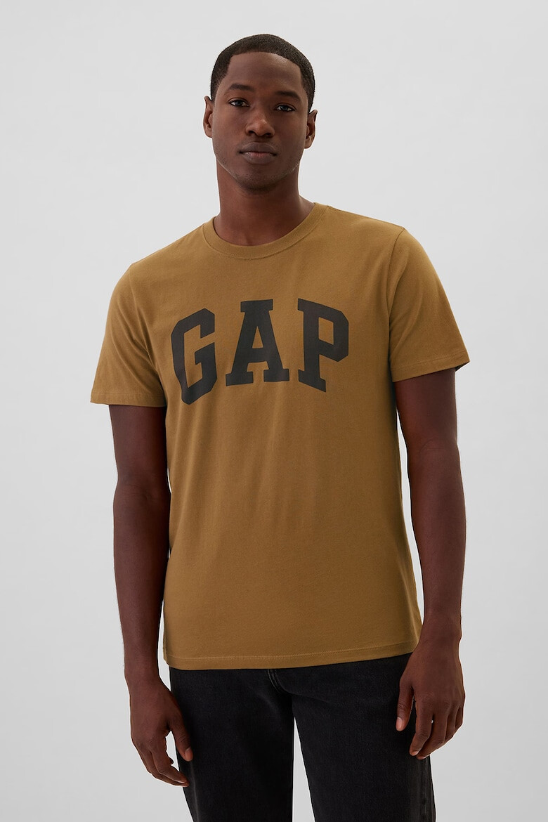 GAP Tricou din bumbac cu logo - Pled.ro