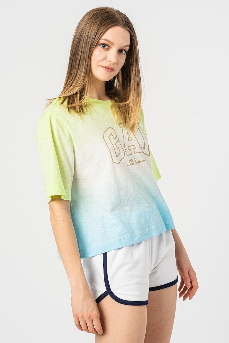 GAP Tricou lejer din bumbac organic - Pled.ro