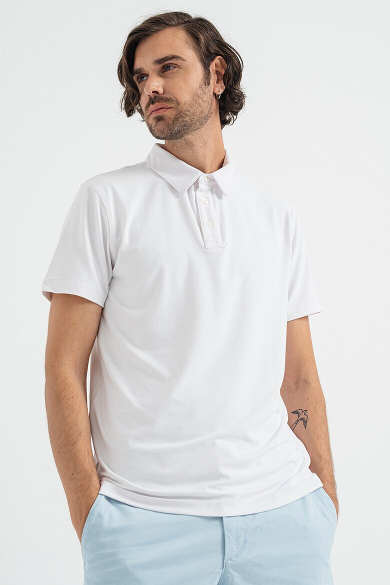 GAP Tricou polo cu fenta cu nasturi - Pled.ro