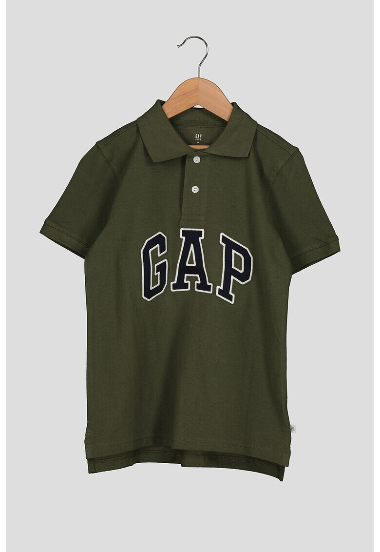 GAP Tricou polo cu logo brodat - Pled.ro