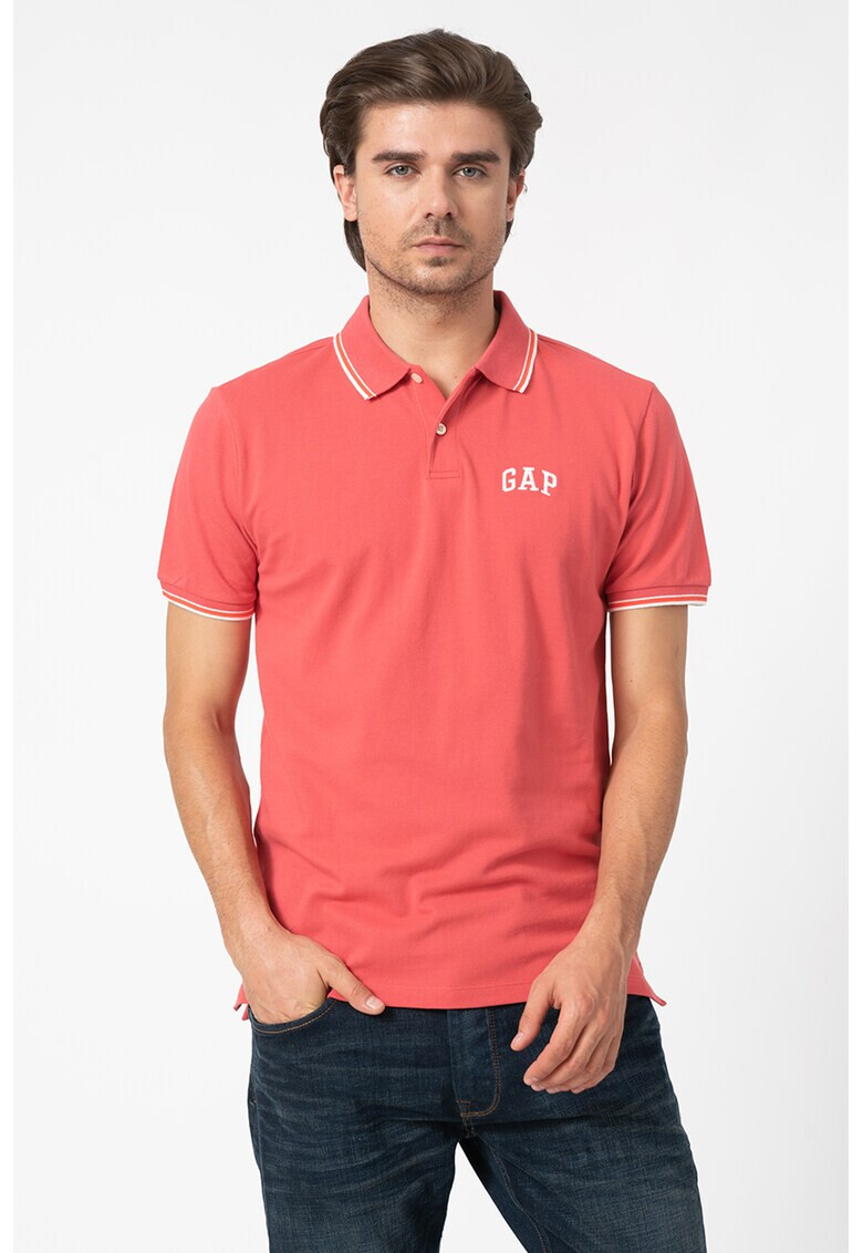 GAP Tricou polo cu logo discret - Pled.ro