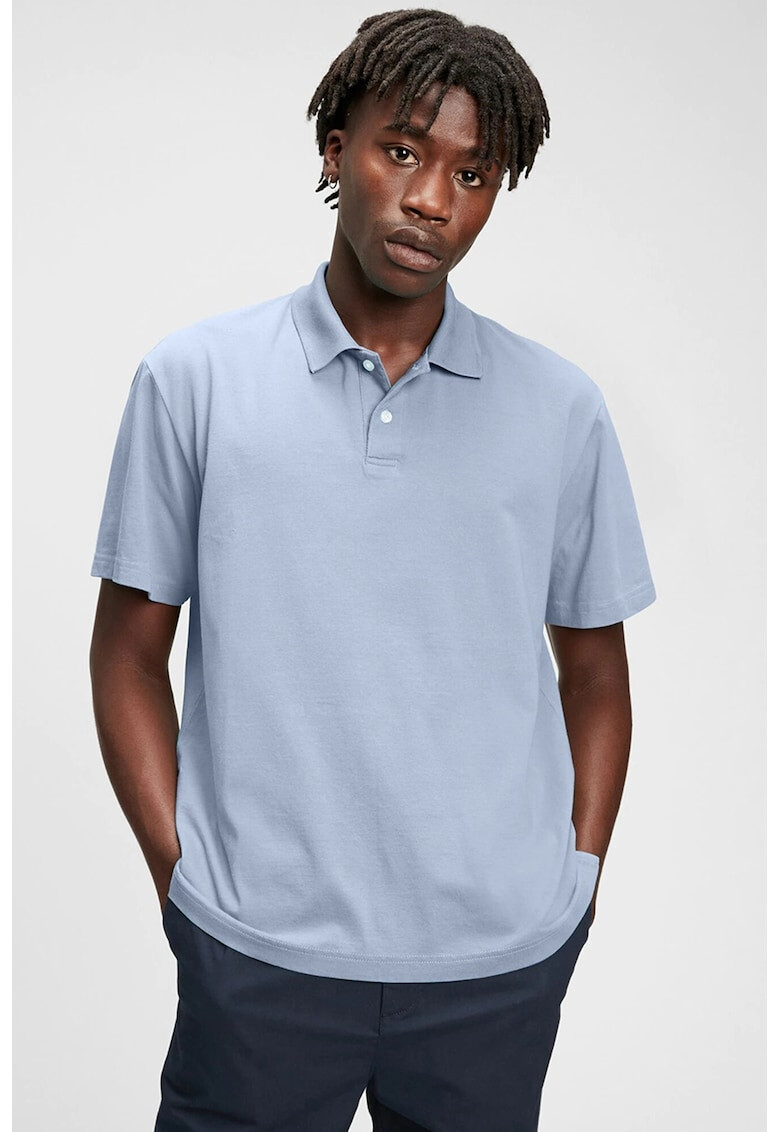 GAP Tricou polo din bumbac organic - Pled.ro