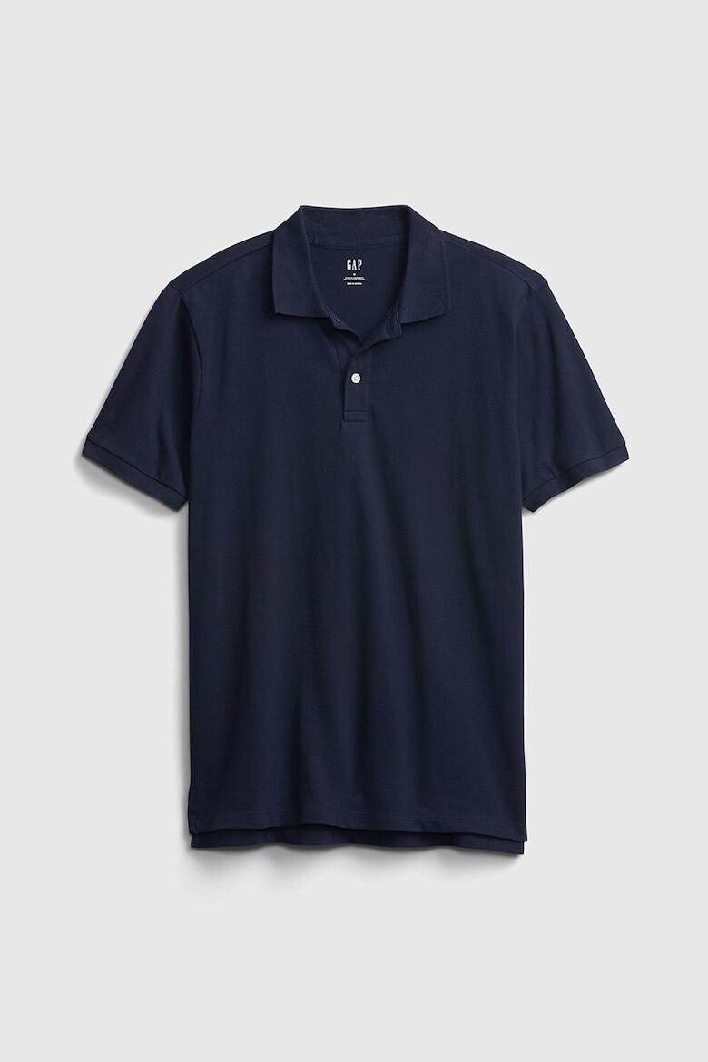 GAP Tricou polo din material pique - Pled.ro