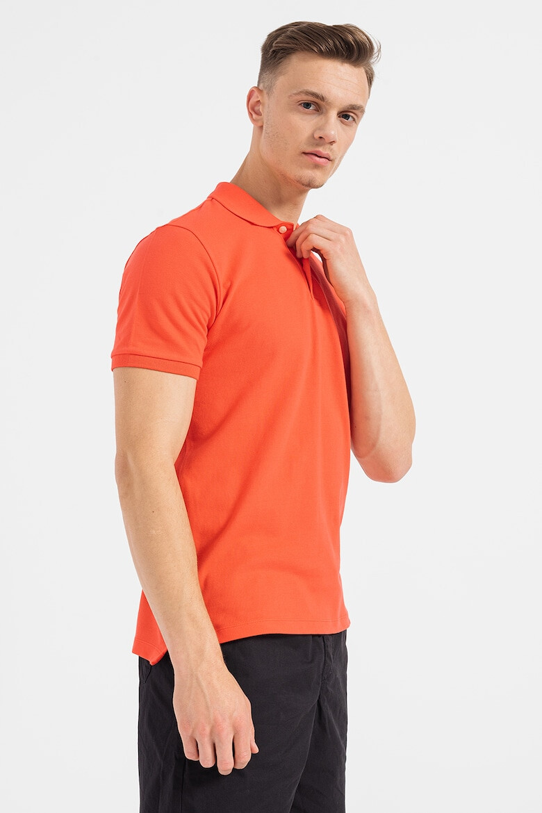 GAP Tricou polo din material pique - Pled.ro