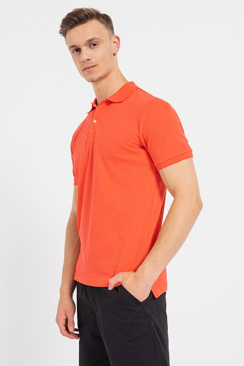 GAP Tricou polo din material pique - Pled.ro