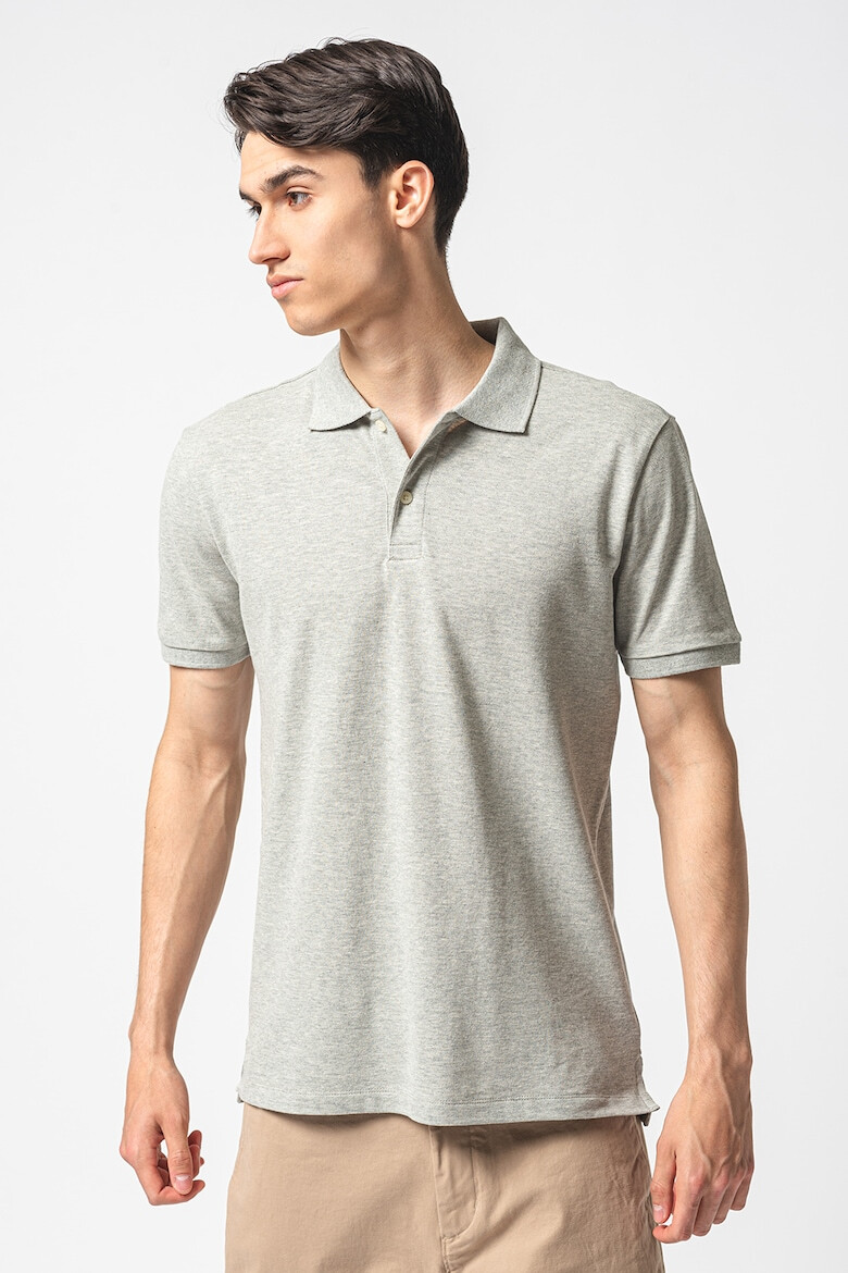 GAP Tricou polo din material pique - Pled.ro