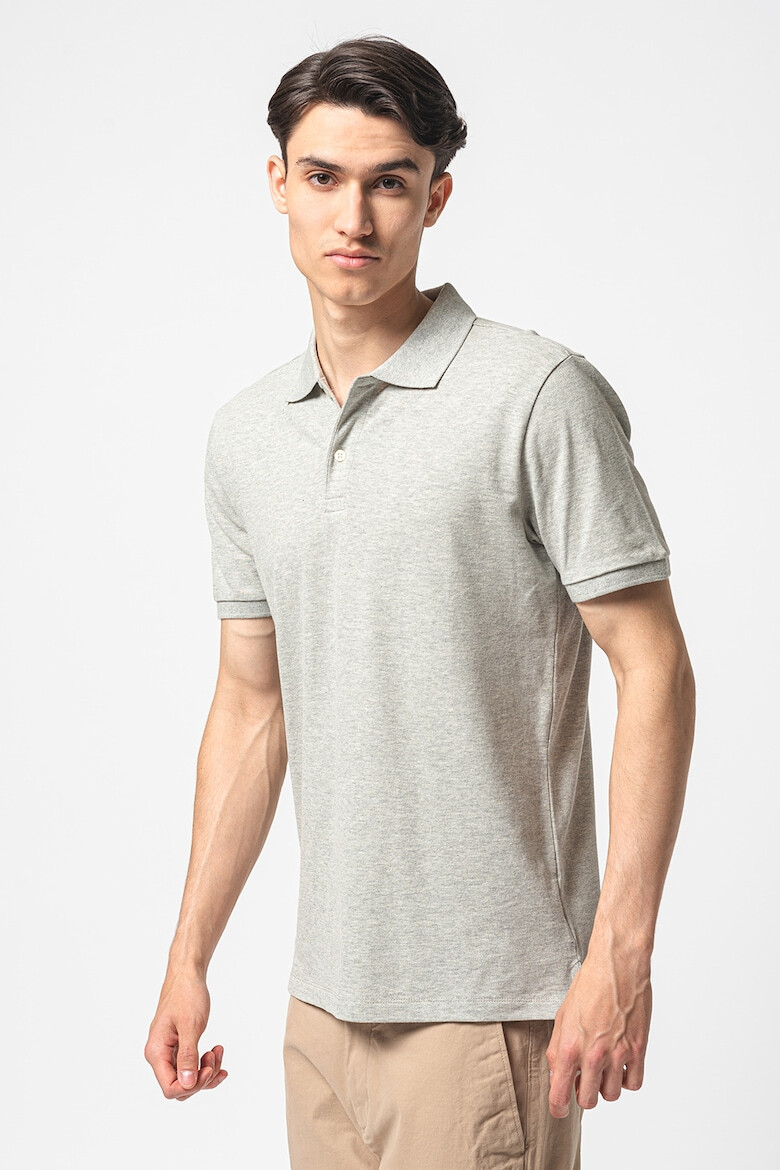 GAP Tricou polo din material pique - Pled.ro