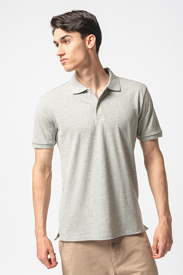 GAP Tricou polo din material pique - Pled.ro