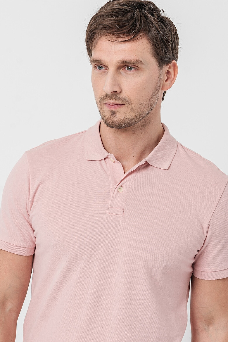 GAP Tricou polo din material pique - Pled.ro