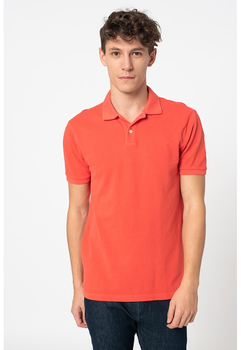 GAP Tricou polo din pique All Day - Pled.ro