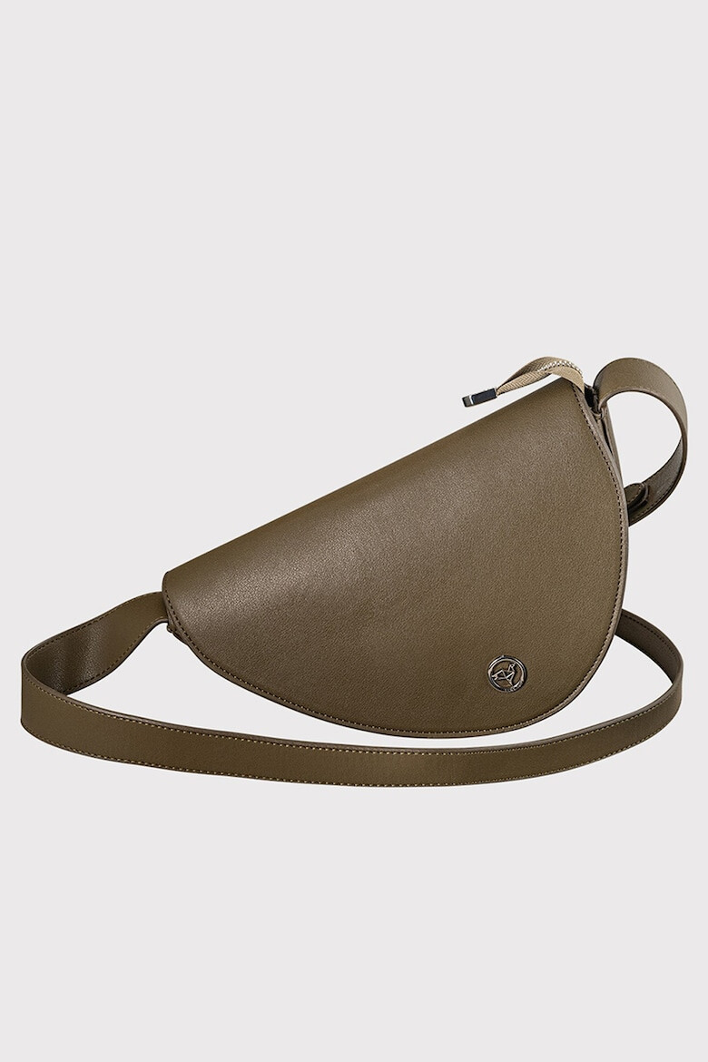 Garbalia Geanta crossbody de piele ecologica cu clapa - Pled.ro