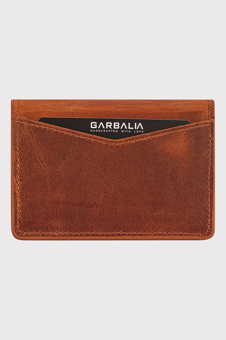 Garbalia Portcart pliabil unisex de piele - Pled.ro