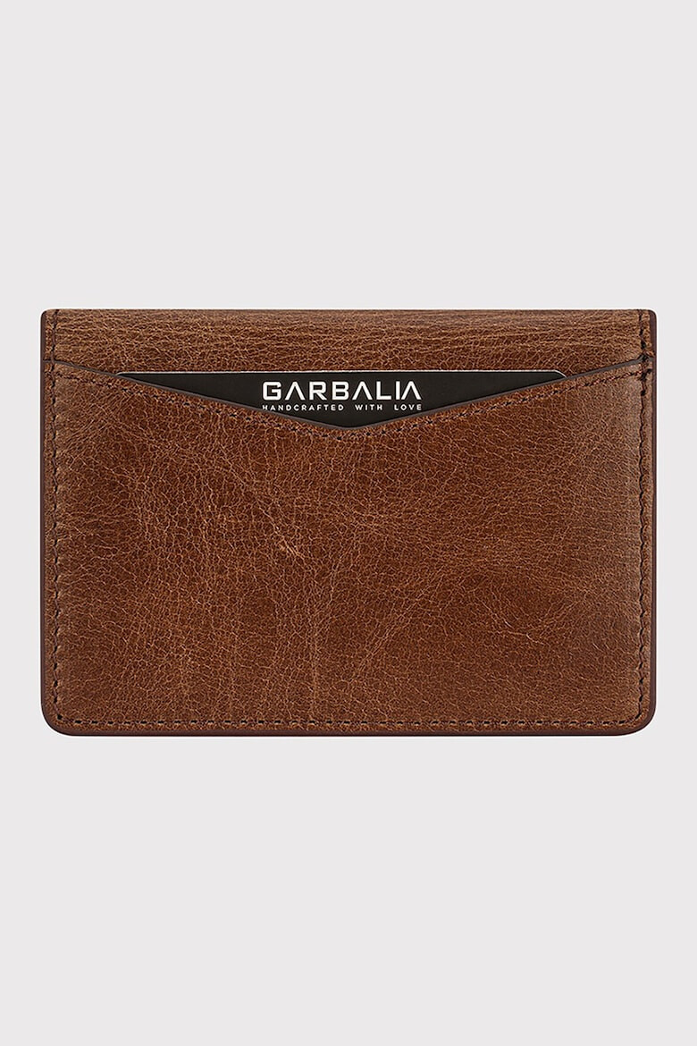 Garbalia Portcart pliabil unisex de piele - Pled.ro