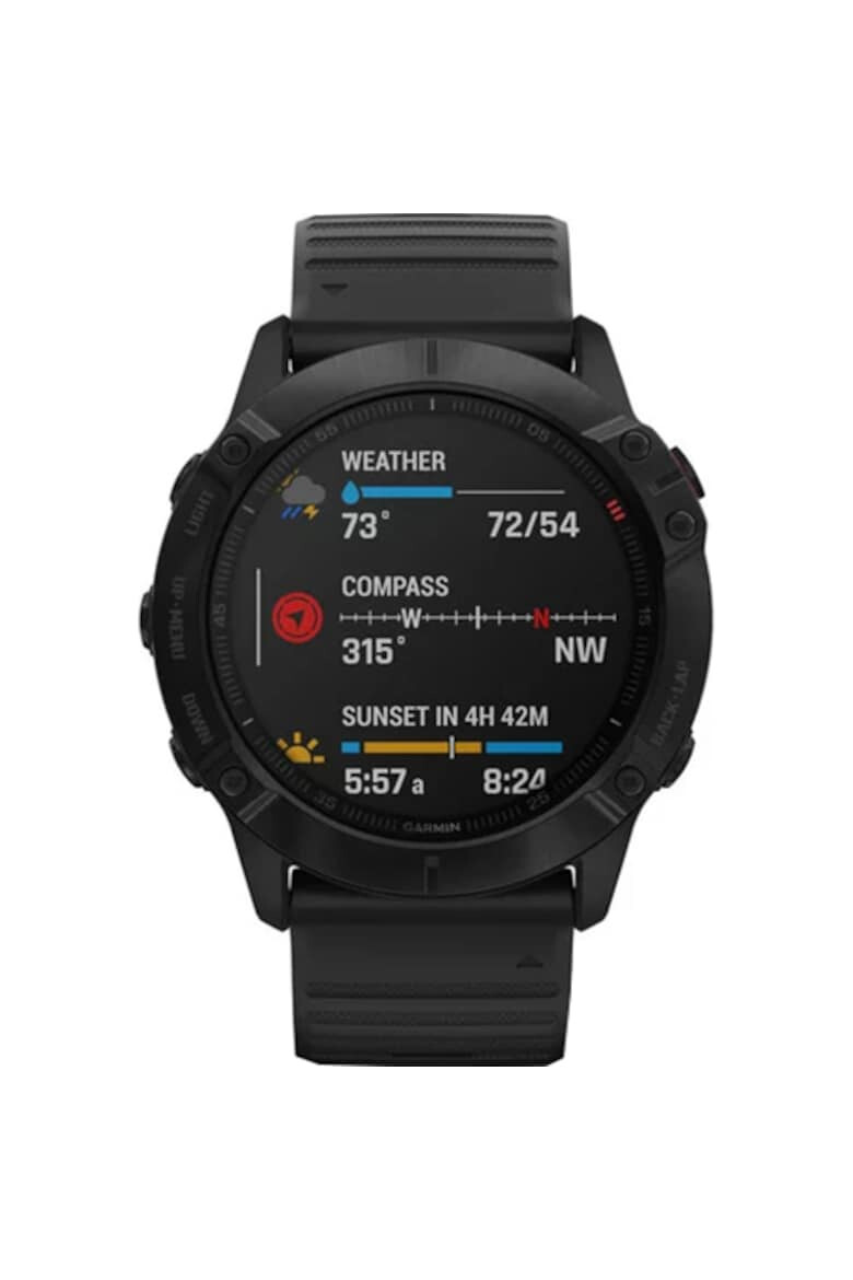 Garmin Ceas Smartwatch Fenix 6X Pro 51 mm Black - Pled.ro