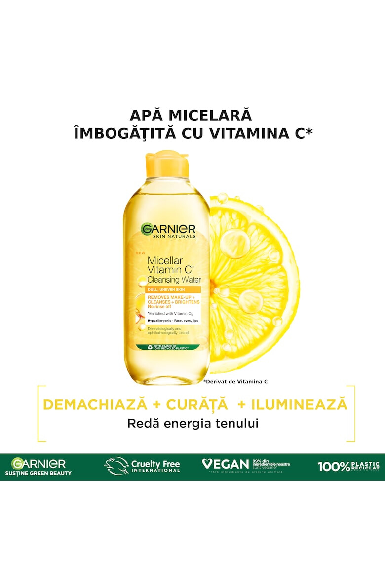 Garnier Apa micelara Skin Naturals imbogatita cu Vitamina C - Pled.ro