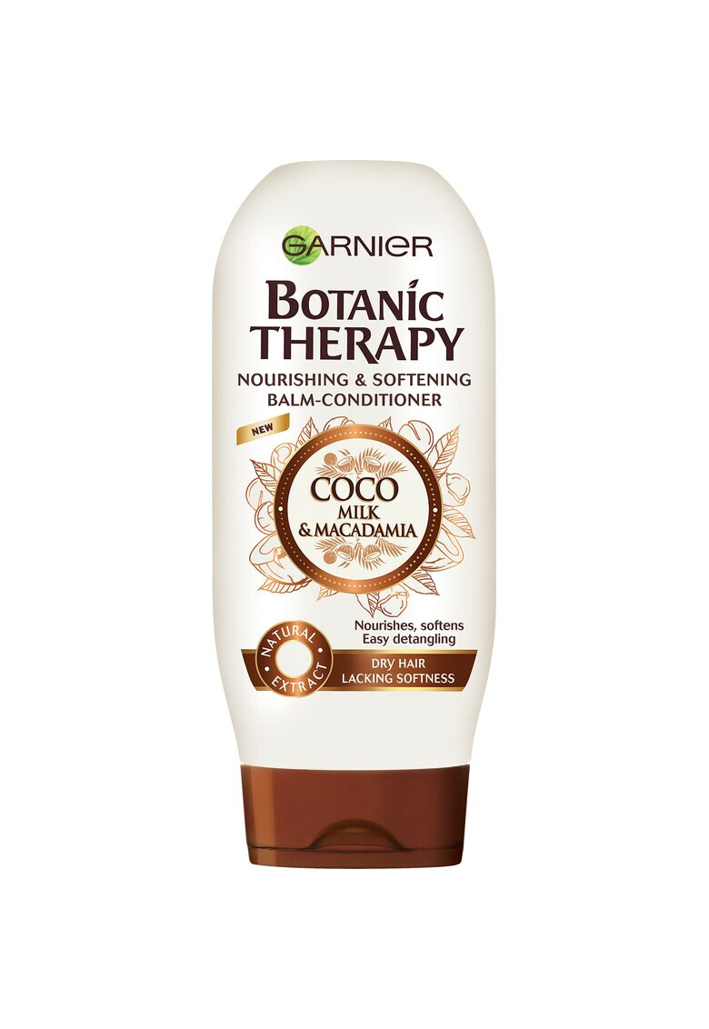 Garnier Balsam Botanic Therapy Coco Milk & Macadamia pentru par uscat 200 ml - Pled.ro