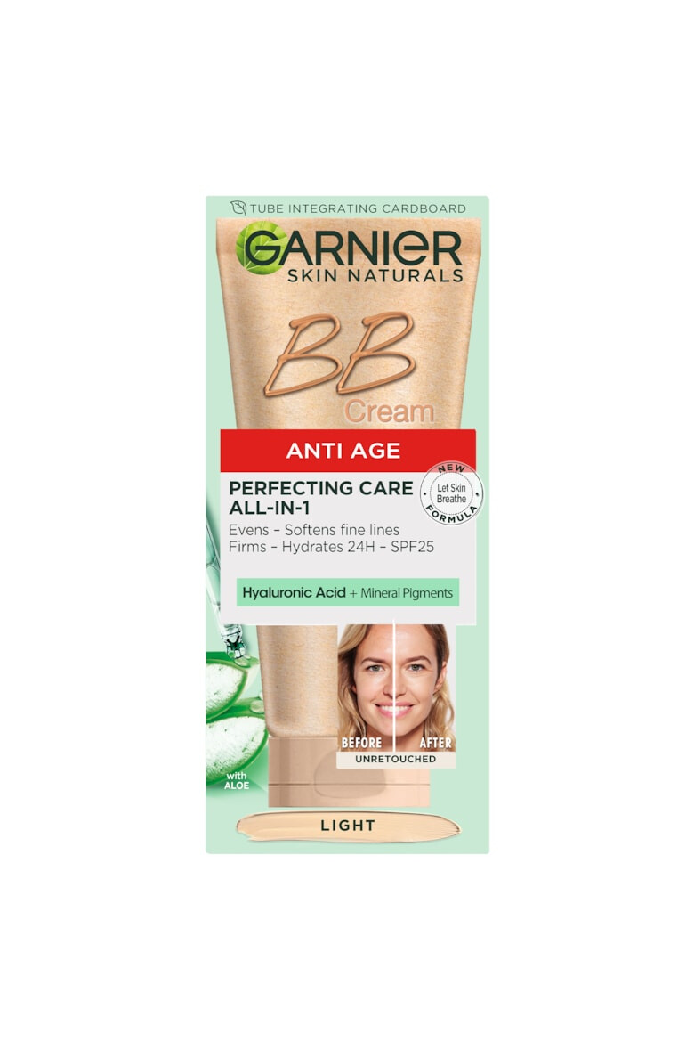 Garnier Crema BB multifunctionala Skin Naturals anti-imbatranire nuanta deschisa 50 ml - Pled.ro