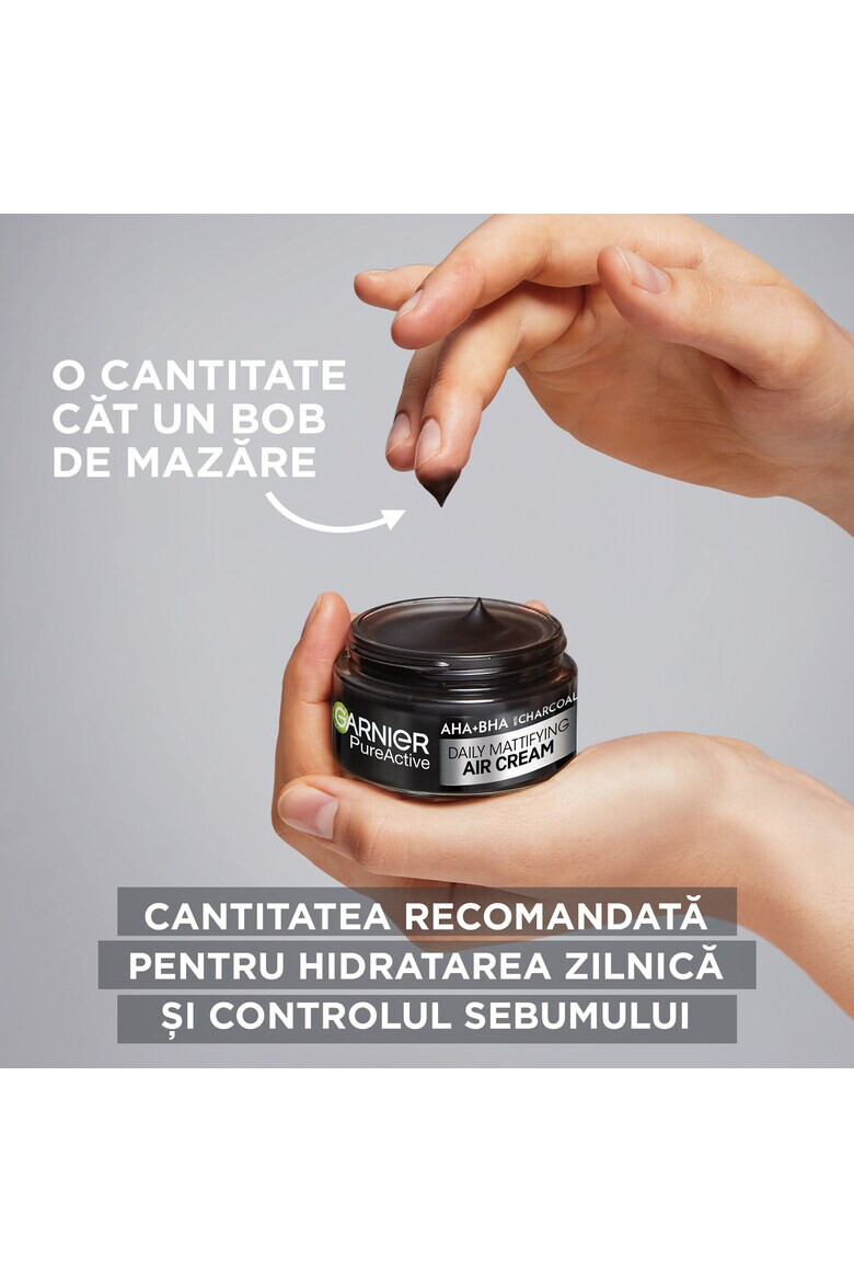 Garnier Crema matifianta Pure Active cu textura de gel 50 ml - Pled.ro