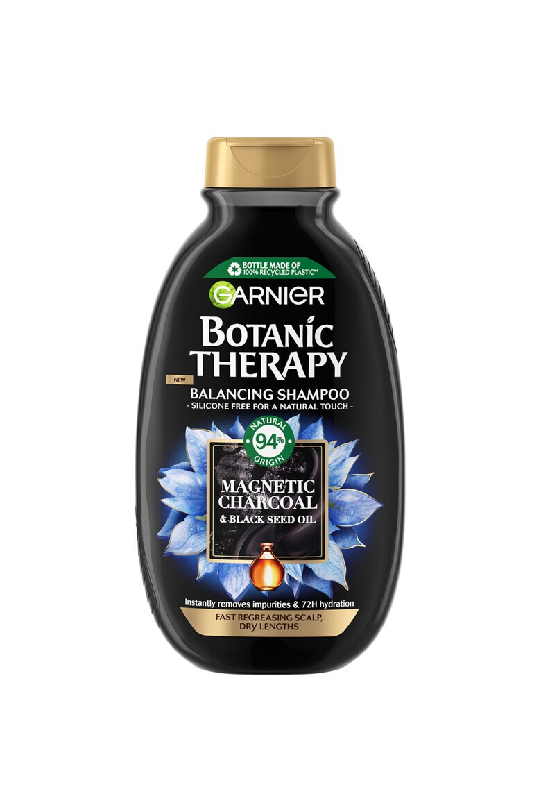 Garnier Sampon Botanic Therapy Magnetic Charcoal & Black Seed Oil 400 ml - Pled.ro