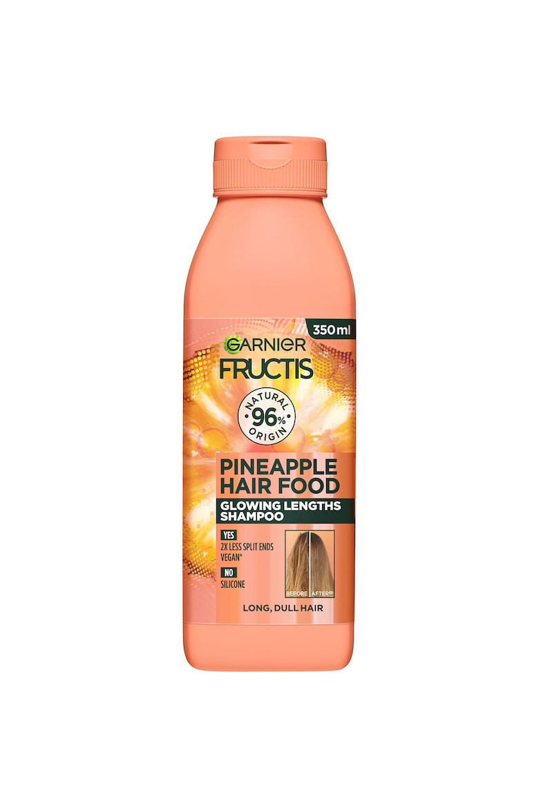 Garnier Sampon Fructis Hair Food Ananas ce ofera stralucire parului lung si lipsit de volum 350 ml - Pled.ro