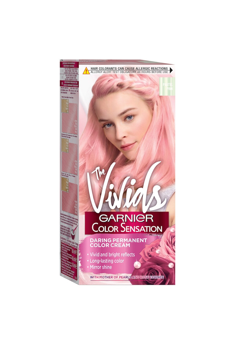 Garnier Vopsea de par permanenta cu amoniac Color Sensation The Vivids cu pigmenti intensi 110 ml - Pled.ro