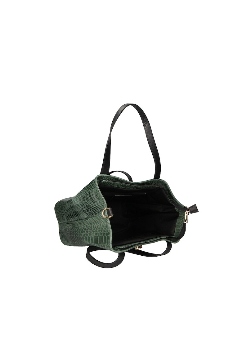 Gave Lux Geanta bucket din piele cu model piele de reptila - Pled.ro