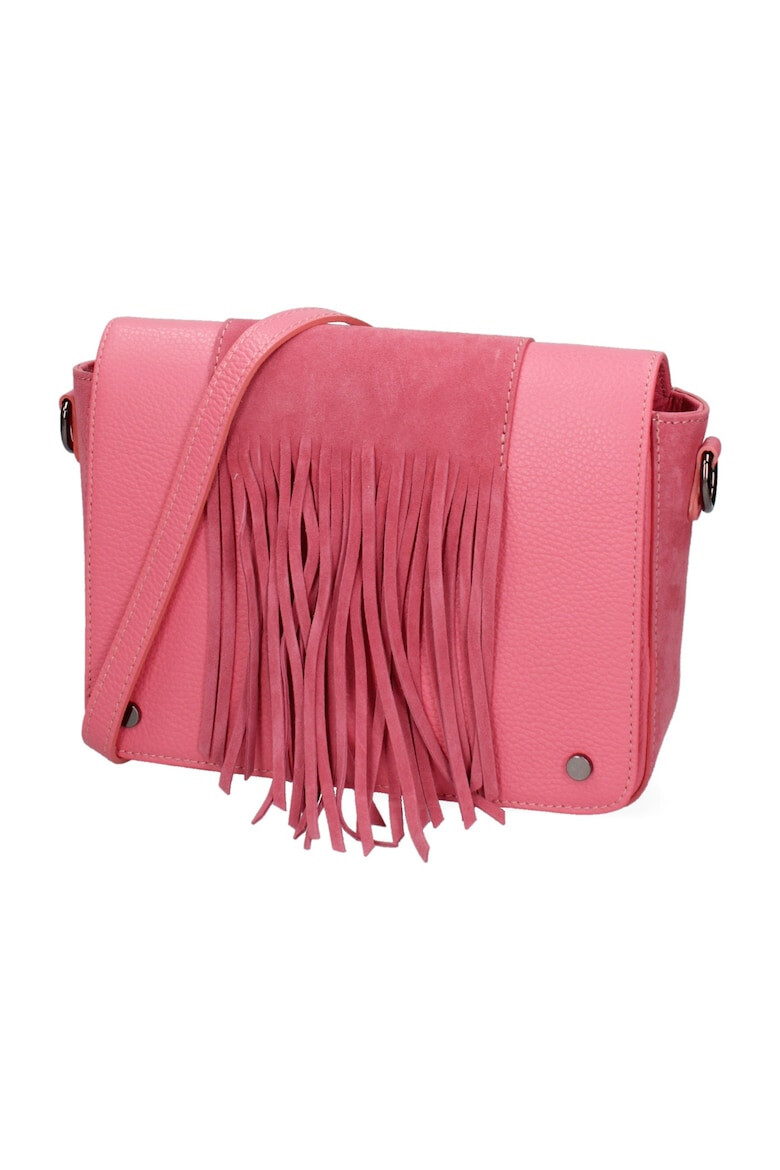 Gave Lux Geanta crossbody din piele cu franjuri - Pled.ro