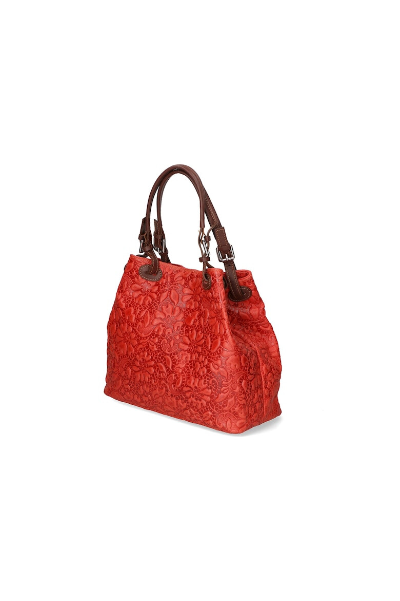 Gave Lux Geanta hobo cu model floral in relief - Pled.ro