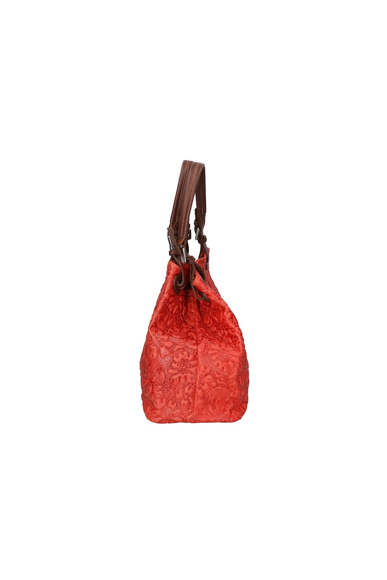 Gave Lux Geanta hobo cu model floral in relief - Pled.ro