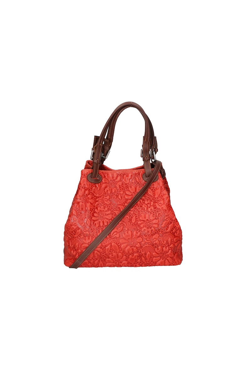 Gave Lux Geanta hobo cu model floral in relief - Pled.ro