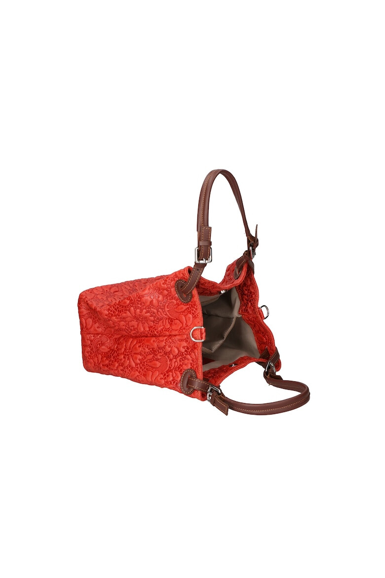 Gave Lux Geanta hobo cu model floral in relief - Pled.ro