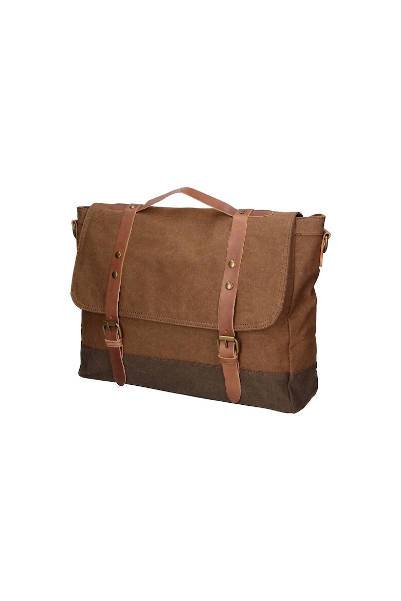 Gave Lux Geanta messenger unisex cu garnituri de piele - Pled.ro