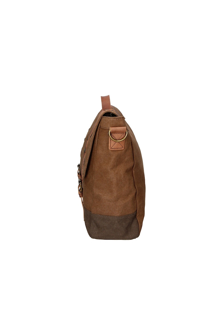 Gave Lux Geanta messenger unisex cu garnituri de piele - Pled.ro