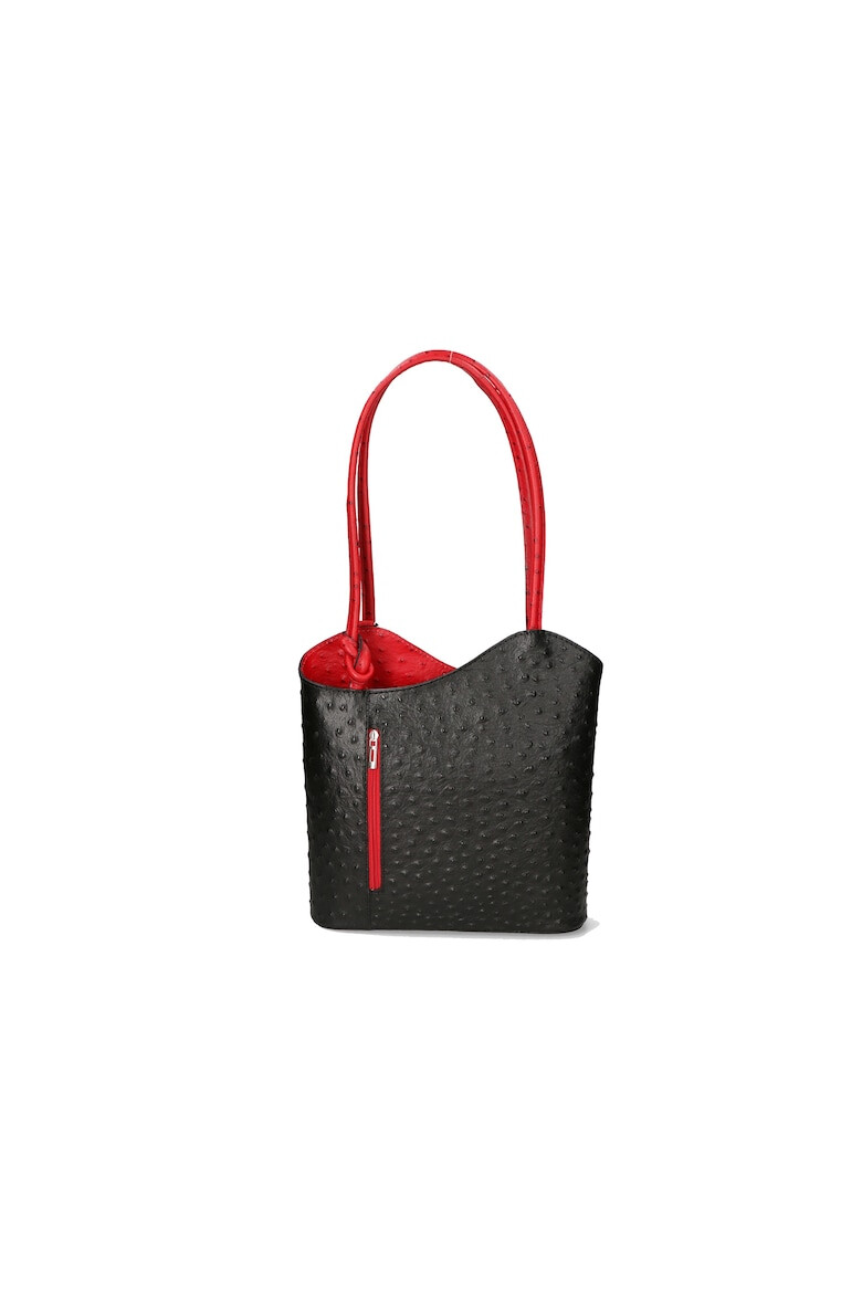 Gave Lux Rucsac de piele cu imprimeu piele de strut - Pled.ro