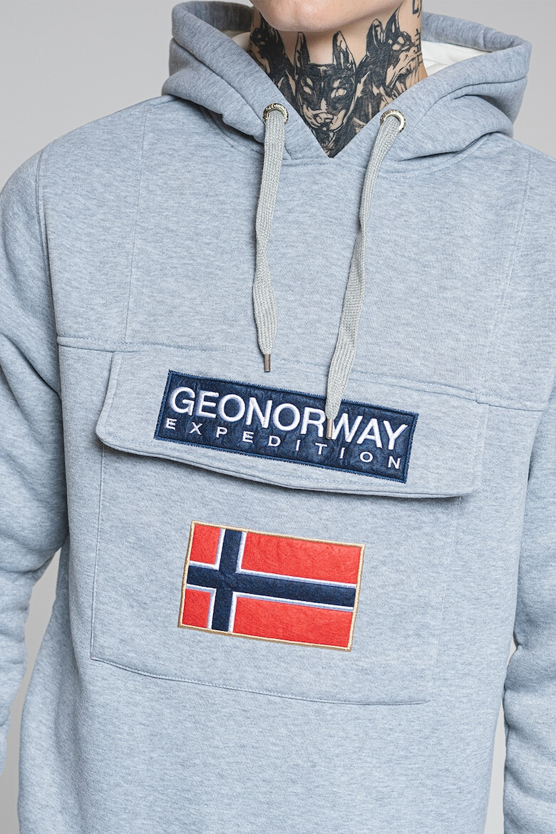 Geo Norway Hanorac cu logo Gadrien - Pled.ro