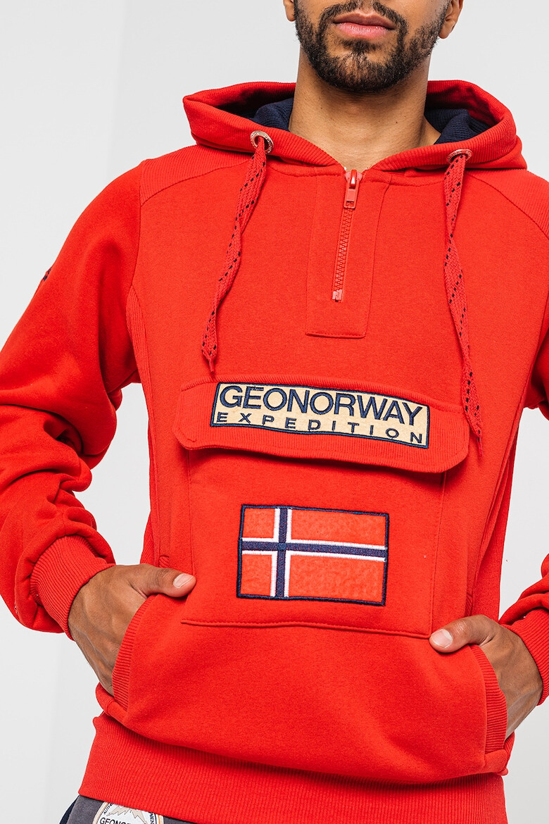 Geo Norway Hanorac cu logo Gym Class - Pled.ro