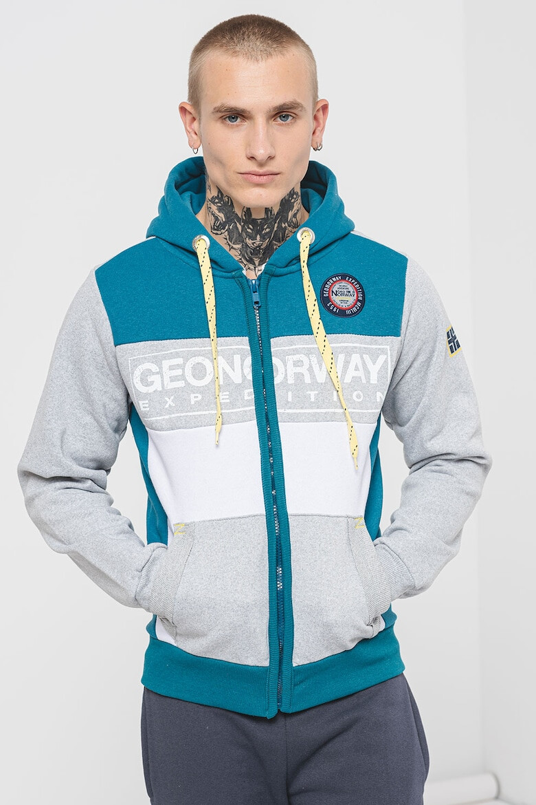 Geo Norway Hanorac regular fit cu logo Gweny - Pled.ro