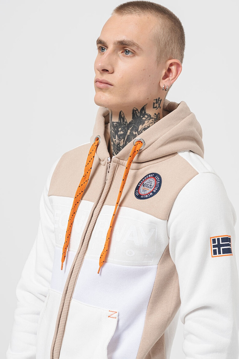 Geo Norway Hanorac regular fit cu logo Gweny - Pled.ro