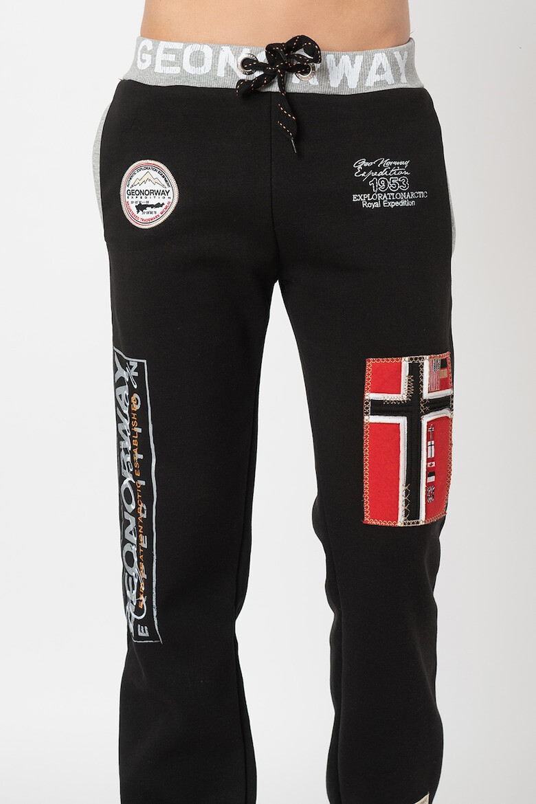 Geo Norway Pantaloni cu logo Myer - Pled.ro