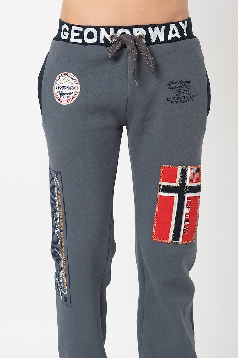 Geo Norway Pantaloni cu logo Myer - Pled.ro