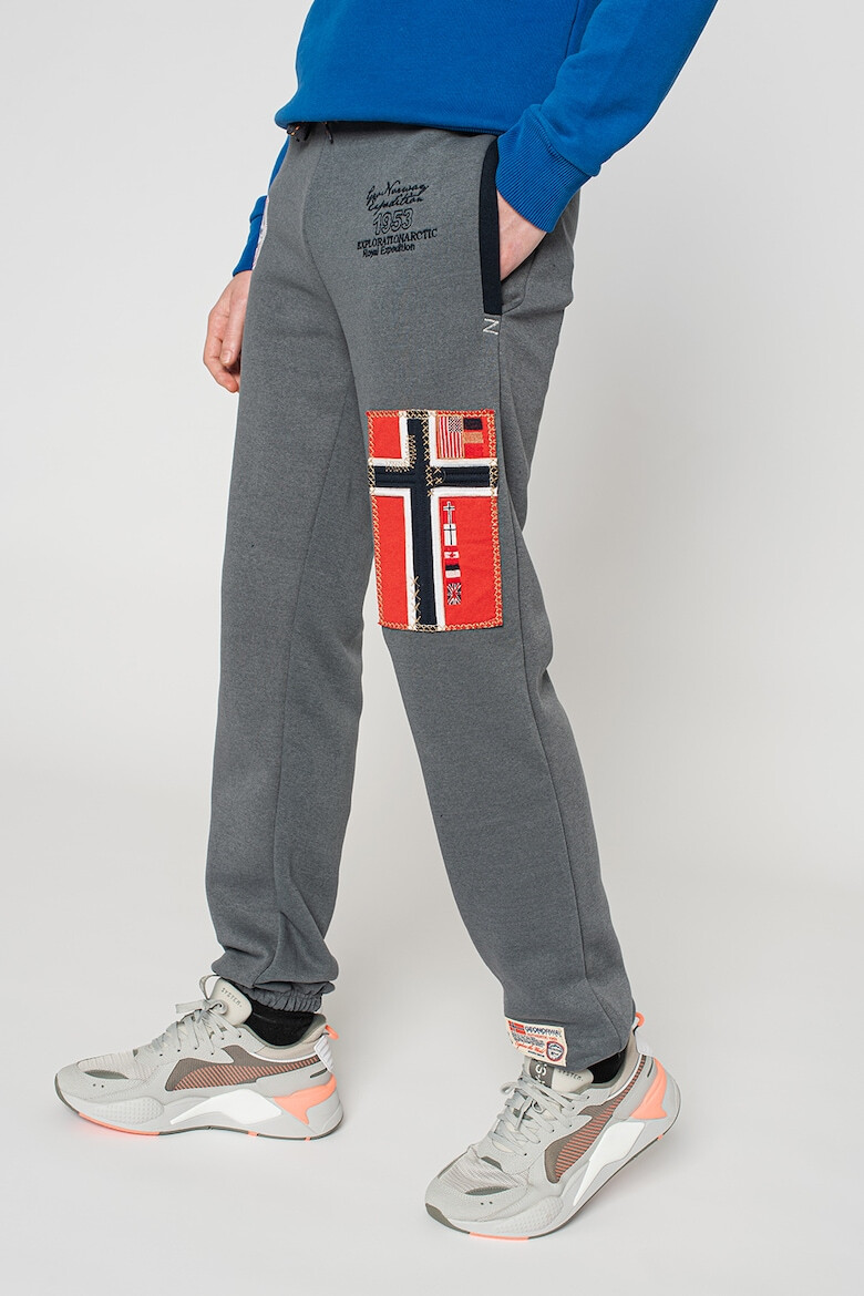 Geo Norway Pantaloni sport cu aplicatii logo Myer - Pled.ro