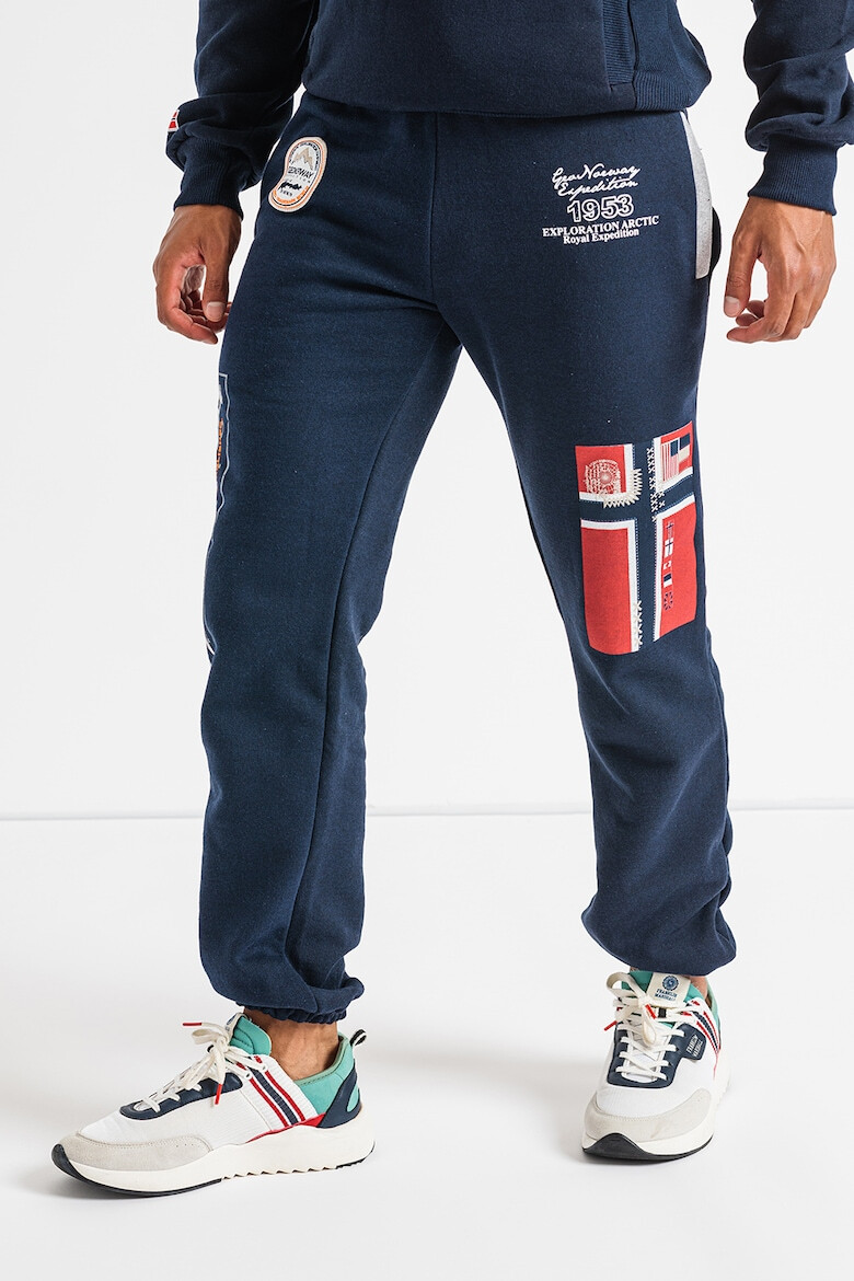 Geo Norway Pantaloni sport cu imprimeu logo Moliere - Pled.ro