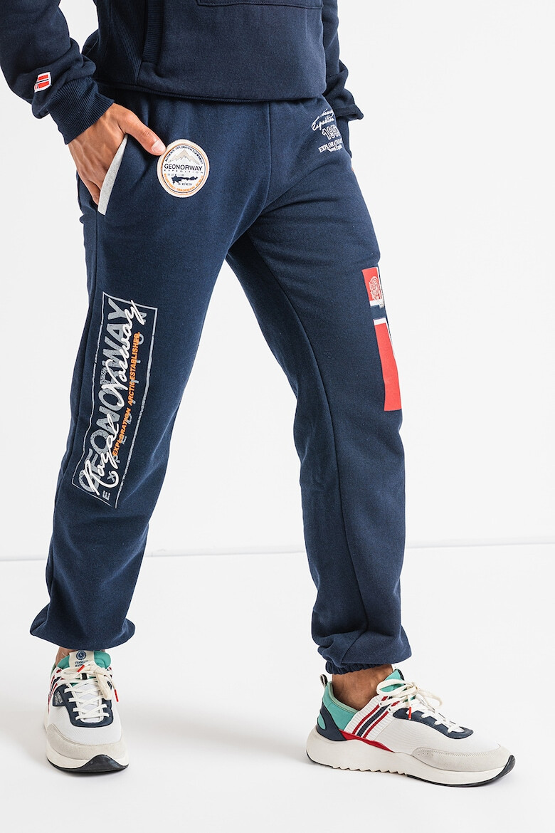 Geo Norway Pantaloni sport cu imprimeu logo Moliere - Pled.ro