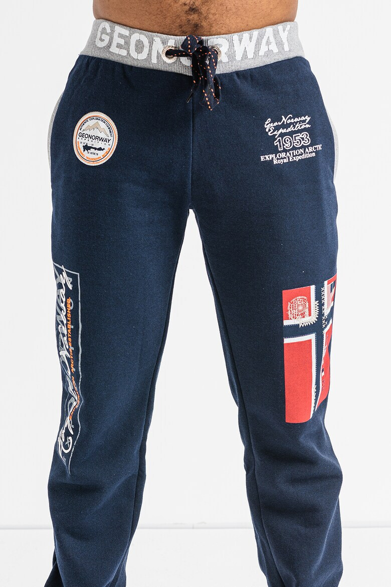 Geo Norway Pantaloni sport cu imprimeu logo Moliere - Pled.ro