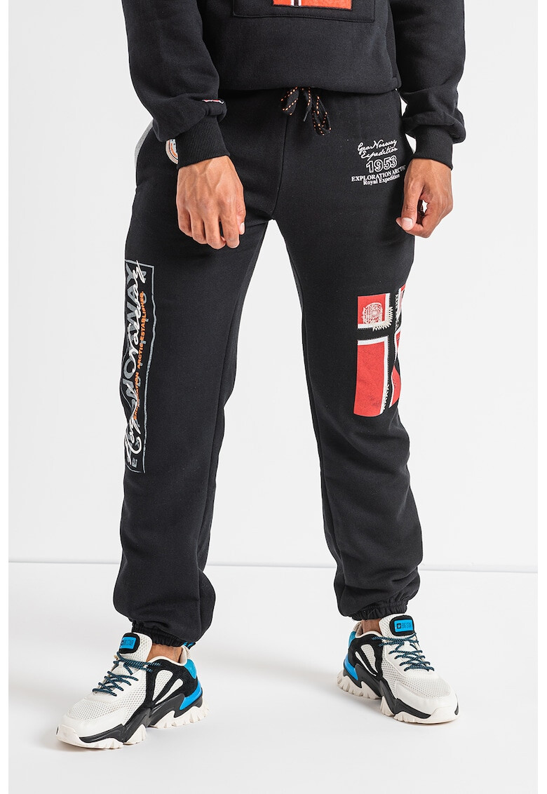 Geo Norway Pantaloni sport cu imprimeu logo Moliere - Pled.ro