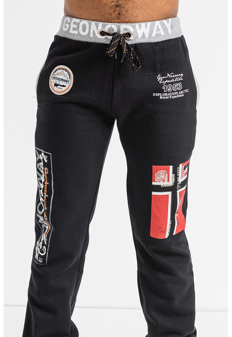 Geo Norway Pantaloni sport cu imprimeu logo Moliere - Pled.ro