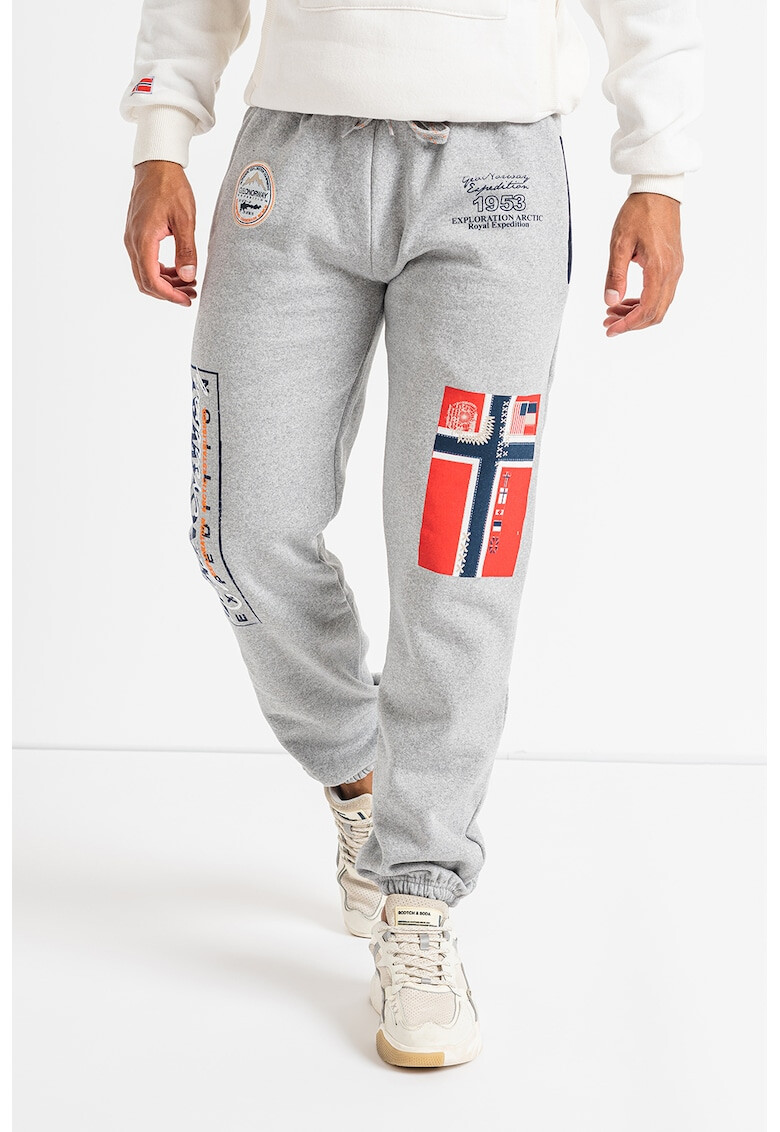 Geo Norway Pantaloni sport cu imprimeu logo Moliere - Pled.ro