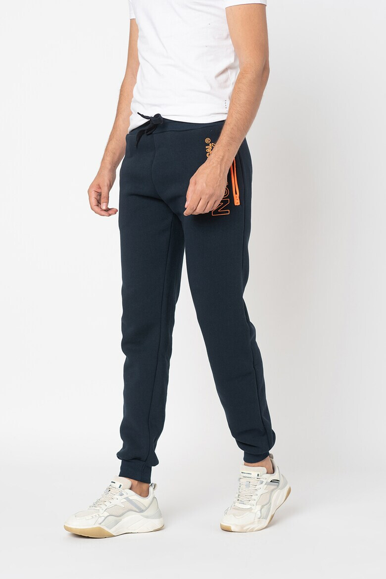 Geo Norway Pantaloni sport cu logo contrastant Maboul - Pled.ro