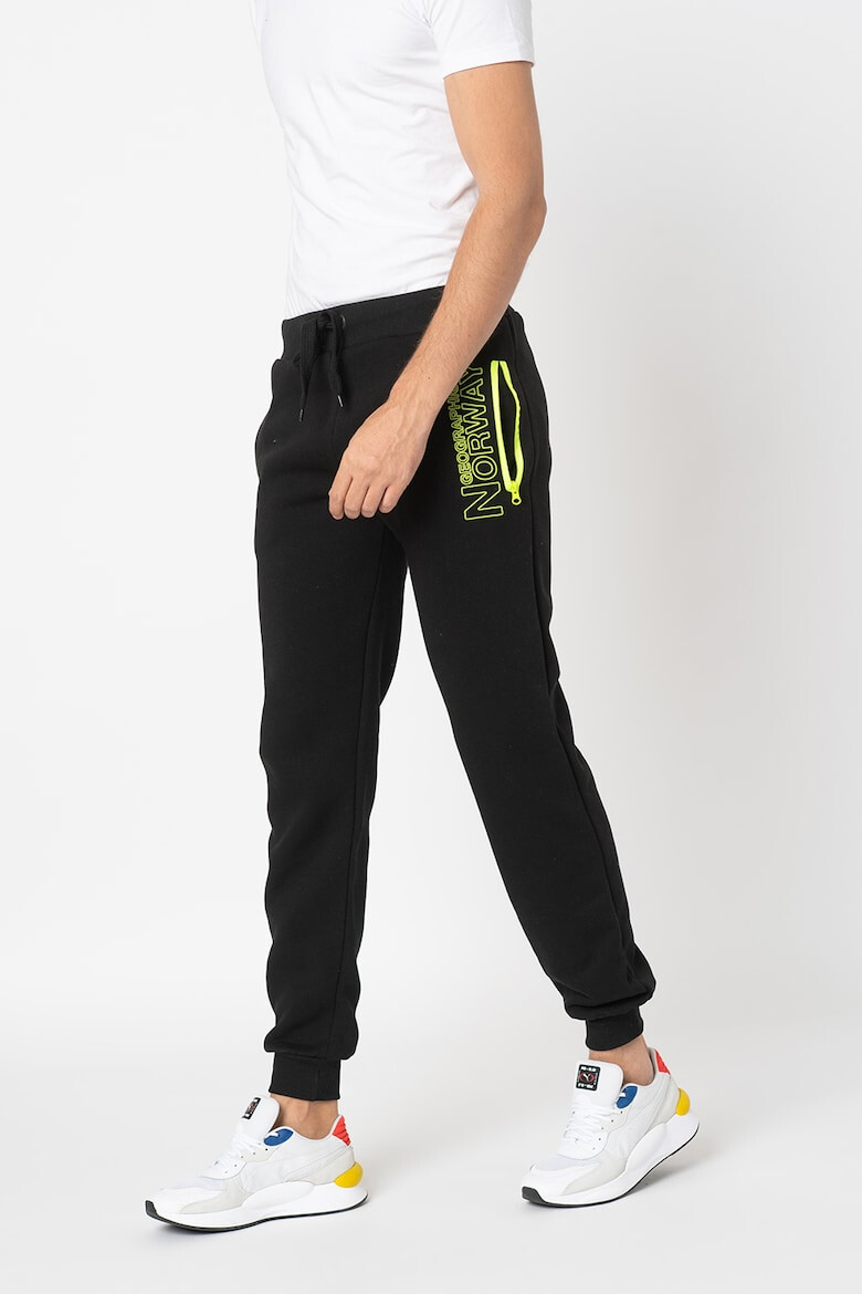 Geo Norway Pantaloni sport cu logo contrastant Maboul - Pled.ro